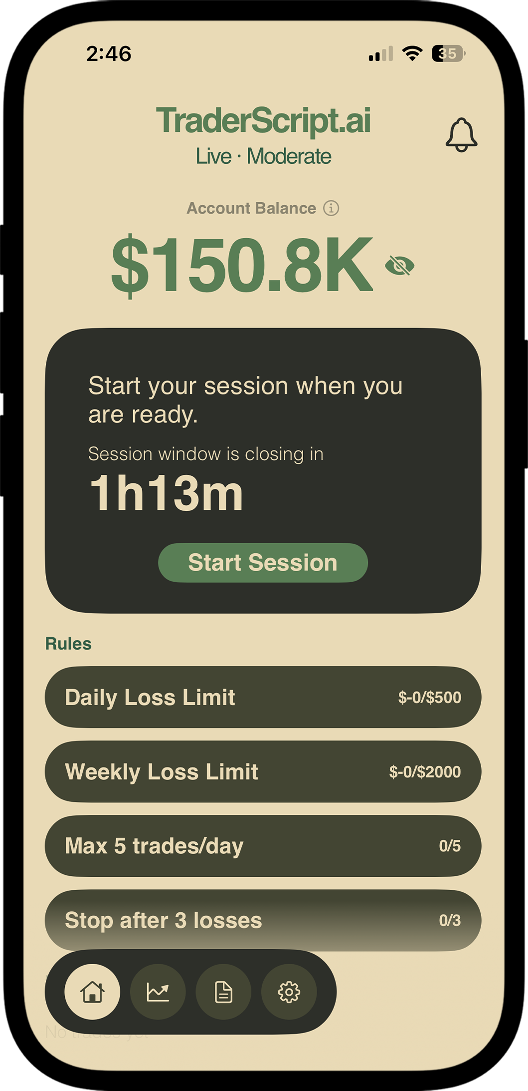 App screenshot showing how it works